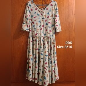 Dino Dot Dot Smiler dress